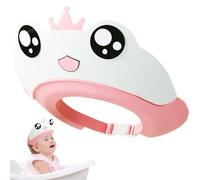 Teksome Bonnet de douche pour bébé, bonnet de douche pour tout-petit,Bonnet de douche mignon bouclier bonnet de douche chapeau visière de bain - Protection de bain pour laver les cheveux, visière
