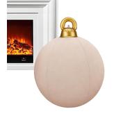 Teksome Boules Décoratives Gonflables | Ensemble de Globes Veloutés 60 cm - Décorations de Noël Géantes en PVC Gonflable | pour Lieu De Travail Soirée Dansante Mariage Cour Intérieur Jardin Pelouse