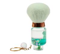 Teksome Brosse à ongles, pinceau à poudre à prise libre - Pinceaux de maquillage pour fard à ongles en poudre libre | Grands pinceaux de maquillage portables pour ombres à paupières, pour fard à joues