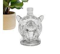 Teksome Carafes à Spiritueux | Distributeur De Boissons Spiritueuses En Carafe - Accessoire De Bar En Forme De Tête De Tigre Idée Cadeau Collectible Pour Fêtes Paternelles Et Événements Spéciaux