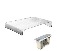Teksome climatiseur | Housse Universelle pour unité extérieure Toutes Saisons | Housses Robustes AC Defender AC pour unité extérieure Couche d'isolation Thermique, climatiseur pour