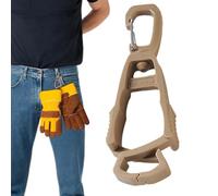 Teksome Clips de Ceinture de Gants - Clips pour Gants de Travail,Pinces de Rangement pour Gants de Travail, avec Ouverture en Forme de Z pour Serviette, clés, Lampe de Poche, Lunettes, Tasse