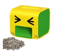 Teksome Décortiqueur Automatique de Tournesol, craquelin de Tournesol électrique - Décortiqueur Automatique de Dessin animé drôle avec Interrupteur Tactile,Mac à éplucher Les pastèques,