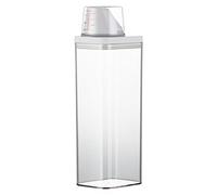 Teksome détergent à lessive | Contenants Savon à lessive | Poudre à lessive avec Tasse à mesurer | Distributeur réutilisable étanche à l'humidité pour Perles/lrehausseur