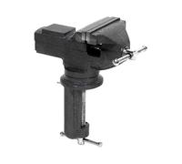 Teksome Étau à Pince - Étau Fixe Robuste avec Base Pivotante 360° | Outil Portable pour Usinage Fraisage Soudage Soudure Perçage Métaux