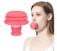Teksome Exerciseur musculaire pour morsures du visage, entraîneur de massage facial - Exerciseur pour le visage et le cou en V,Entraîneur portatif de muscle facial de silicone, outil plus mince de
