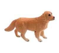 Teksome Figurines de Chiens | Jouets réalistes pour Figurines de Chien - Golden Retriever Schnauzer Bouledogue Berger Boxer Chien Figurines d'action Cadeaux de fête Jouets
