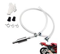 Teksome Flexible De Saignée De Frein Pour Les Voitures,Flexible De Purge De Frein Pour Les Motos | Kit de Purge pour Embrayage Automobile Camion Course Atelier Maison Garage