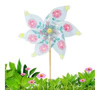 Teksome Girouettes pour,Girouette Décorative Extérieur Artisanale - Kit de Montage Créatif avec Couleurs, Activité Manuelle, Décoration pour Jardin et Plage