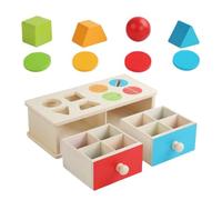 Teksome Jeu de Tri de Couleurs | Jouet Éducatif Motricité Fine | Jeu d'apprentissage Interactif avec Correspondance pour 2-4 Ans Développant la Coordination Visuelle à la Maison ou à l'École