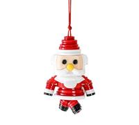 Teksome Kits d'Ornements en Boutons | Décoration Créative du Père Noël | Kits De Décoration d'arbre De Fêtes en Boutons | pour Fenêtre Mur Porte Adultes Débutant Amateurs d'Artisanat