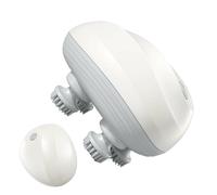 Teksome Massageur de Cuir Chevelu Électrique - Relaxation Anti-Stress Tête,Gommage Nettoyant Sans Fil Portatif Grattoir pour Toute la Famille et Animaux Idéal pour la Douche et le