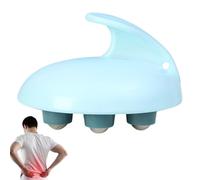 Teksome Masseur à rouleaux pour les mains, boule à rouleaux de massage, Rouleau de massage corporel portatif, Machine de sculpture corporelle, masseur de cou compact, balles de pour femmes et