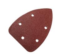 Teksome Papier abrasif, patins de ponçage - 20x patins de ponçage de détail | Papier de verre pour ponceuse triangulaire, papier de verre pour ponceuse de détail, assortiment de papier de verre de