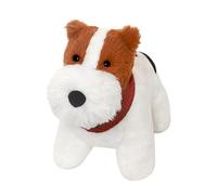 Teksome Peluche Chien, Highland Terrier en Pelouche Douce, Coussin Décoratif Doux 25 cm, Jouet Animal Collection pour Maison Chambre et Déco