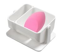 Teksome Porte-éponge de beauté, porte-éponge pour le visage, Support de séchage pour conteneurs de stockage, Présentoir cosmétique de mélangeur de visage, récipient de séchage de bouffée de poudre