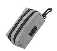 Teksome Porte-Sac à crottes pour Chien, Pochette Portable Divisée 2 en 1, Distributeur de Sacs à déchets et friandises pour Dressage canin, pour Chiot Petit Moyen Grand Intérieur Extérieur Jardin