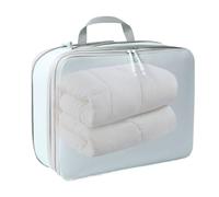 Teksome Sacs de Compression pour Voyage - Sacs de Stockage sous Vide Réutilisables pour Valise et Vêtements | Organisateur de Voyage Imperméable pour Vêtements Électroniques Articles de Plage Lessive