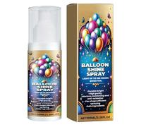 Teksome Spray ballon pour durer et briller,Spray brillance ballon,Spray éclaircissant pour ballons de 100 ml - Spray ballon haute brillance pour une finition élégante et brillante en quelques minutes,
