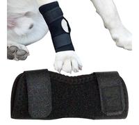 Teksome Support de jambe arrière pour chiens | Attelle de genou pour chien, attelle anti-léchage de la cheville, bandage de compression articulaire pour la récupération, la protection et la prévention