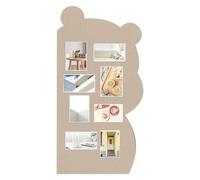 Teksome Tableaux à épingles pour murs,Panneaux en feutre pour murs - Tableau d'affichage d'images de carreaux muraux en feutre en forme d'ours - Porte-Photo esthétique, panneau d'affichage mural pour