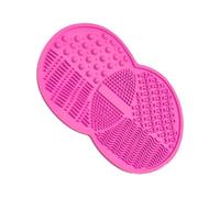 Teksome Tampon nettoyant pour pinceaux de maquillage, tapis nettoyant pour pinceaux de maquillage | Tampons de nettoyage cosmétiques en silicone,Tapis d'épurateur de brosse de maquillage avec ventouse