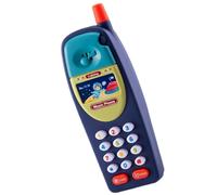 Teksome Téléphone Jouet pour Tout-Petits, Jouet téléphonique, Lecteur de Musique Faux téléphone pour, Son et lumière apaisants, Téléphone Portable Amusant pour l'éducation précoce des, pour garçons