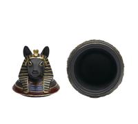 Teksome Urne pour Chien Et Chat | Souvenir en Résine De Chiot Ancien Egyptien,Urne Funeraire Cremation pour Chat | pour Parents d'animaux Amoureux des Animaux Familles en Deuil Maison Appartement