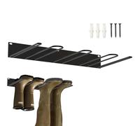 Teksome Welly Porte-Bottes - Cintre Mural pour Bottes en métal Robuste, Support Universel pour Bottes pour Placard, entrée, extérieur, Garage