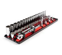 TEKTON Jeu de douilles 12 pans et cliquet avec rails, 44 pièces (6-24 mm) | SKT13202
