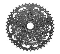 Tektro Cassette CS-M350 9 vitesses 11-46T Argenté/Noir