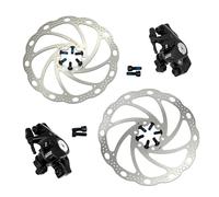 TEKTRO MIRA MD-C400 Cyclocross CX Road Mechancial Disc Brake Set (F+R), Black, MH2786