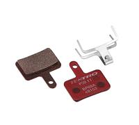TEKTRO Plaquettes P20.11 - Metall-Keramik, Rouge, pour 4-Kolben-Systeme