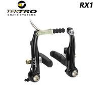 TEKTRO RX1 BMX étrier de frein Mini-V frein en alliage d'aluminium traction latérale frein vélo pince bras longueur 80mm avec 836.12 chaussures de frein RX1 a pair