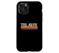 Tel Aviv Israël Retro Graphic Coque pour iPhone 11 Pro