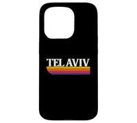 Tel Aviv Israël Retro Graphic Coque pour iPhone 15 Pro