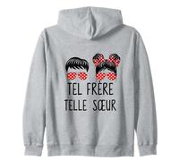 Tel Frère Telle Soeur, Frere et Soeur Assortis pour la Vie Sweat à Capuche