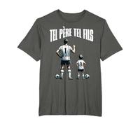 Tel Père Tel Fils Football Passion Footballeur Cadeau foot T-Shirt