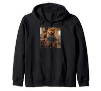 Tel père Tel Fils Ours Plombier Papa Sweat à Capuche