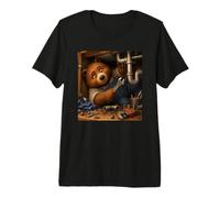 Tel père Tel Fils Ours Plombier Papa T-Shirt Haut de Gamme