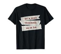 Tel Que Pense l'homme, il est de la Sagesse chrétienne (Proverbes 23:7) T-Shirt