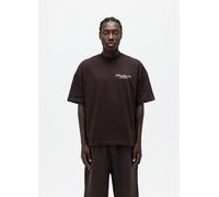 Tela Cruz Men's Oversized Design T-Shirt Java Petit Male