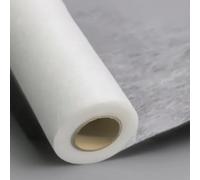 Tela de Entretela Fusible 1 PCS Tela de Entretela Termoadhesiva 300 x 100 cm Costura Entretela Adhesiva Plancha Noir 50g/m² Guata Termoadhesiva Adecuado para Reforzar y Coser Tejidos (5m/50g)