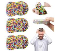 TELAIN Fidget Toys Lot de 3 jouets parfaits pour la stimulation tactile, la réduction du stress et l'habitude de crochetage de la peau, parfait pour tous les âges