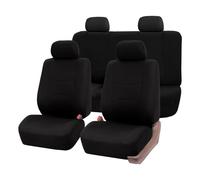 TELAMARKV Tout Compris Housse De SièGe De Voiture,pour Peugeot 1007 2005-2009,Housse De SièGe De Voiture Avant Et ArrièRe Housse Voiture Interieur,C/Black