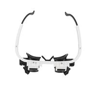 Téle-choux de lèvres d'agrandissement, 8x 15x 23x outil de réparation de longer du support portable avec 2 lumières LED pour réparation de montres, évaluation des bijoux