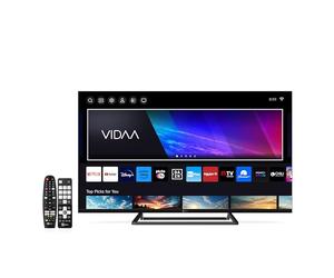 TELE System Smart TV 40 pollici Full HD Certificato CAM tivùsat HD TS40FLFHDSMV13, Double Affichage, HbbTV, HDR10 HLG, Téléviseur LED sans Cadre Powered by VIDAA
