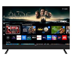 TELE System SONIC32FL SMV15 Smart TV 32 Pouces avec Barre de Son 40 W, Apple AirPlay, Mode hôtel, VIDAA, Wi-FI, DVB-T2/S2/C, certifié CAM tivùsat, Double télécommande