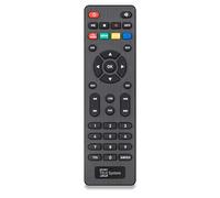 TELE System Télécommande d'origine pour Décodeur Numérique Terrestre Minion et TS6815 T2HEVC : contrôle fiable et intuitif, compatibilité Totale, Facile à Utiliser et à Installer