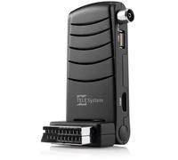 TELE System TS6005 Stealth Décodeur numérique terrestre DVB-T2 Full HD avec HDMI et USB